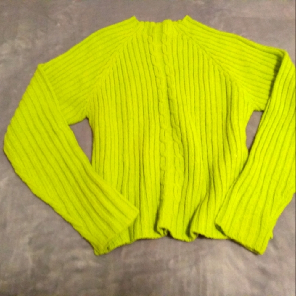 Ribbed Crew Neck Sweater